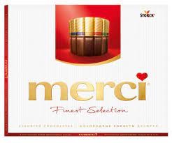 Конфеты Merci  ассорти 250 г.