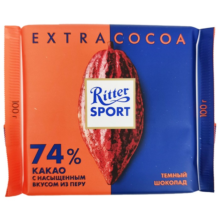 Шоколад Ritter Sport какао .100 гр