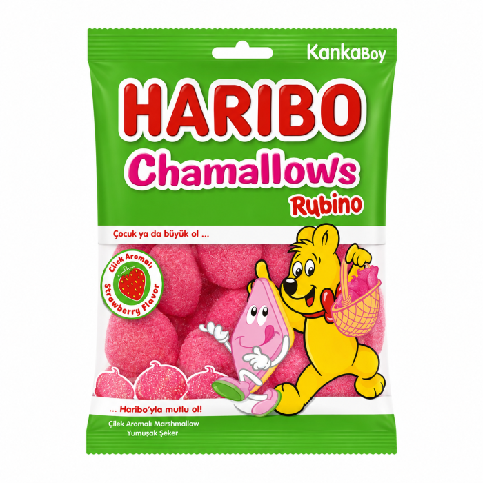 Haribo Chamallows Клубника 70 г