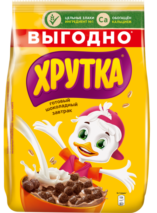 Хрутка шоколадные шарики 650 г