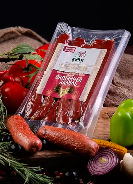 Колбаски Охотничьи п\к Кумк