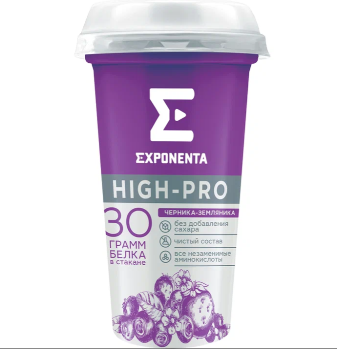 Напиток Exponenta черника-земляника 250 г