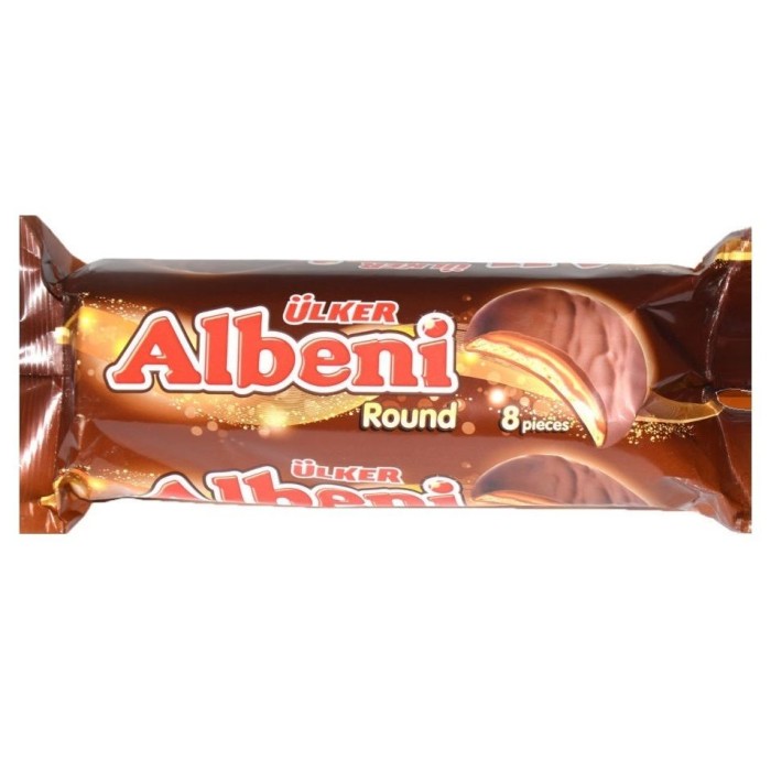 Печенье Albeni Ulker  в карамельно-молочном шоколаде 320 г.