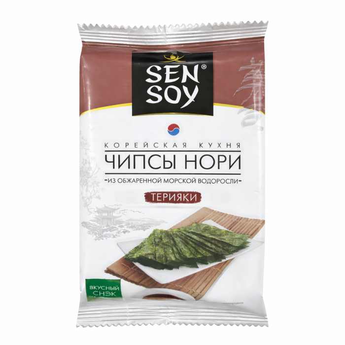 Sen Soy Чипсы Нори Терияки 4,5 г
