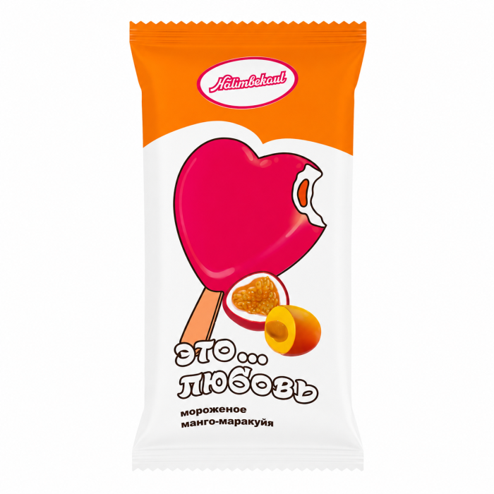 Мороженое Это Любовь Манго-маракуйя 70 г