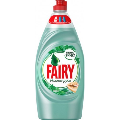 Fairy средство для мытья посуды Чайное дерево и мята 900 мл.