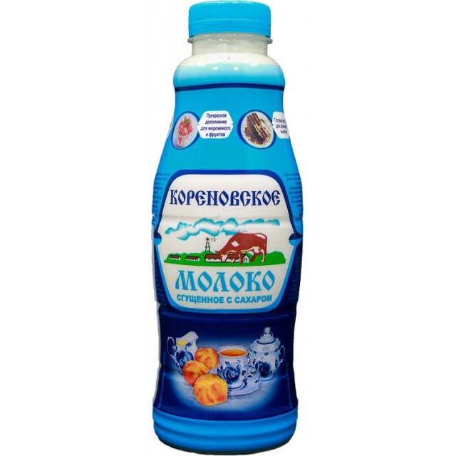 Сгущенка с сахаром Кореновское 0,2% 850 г