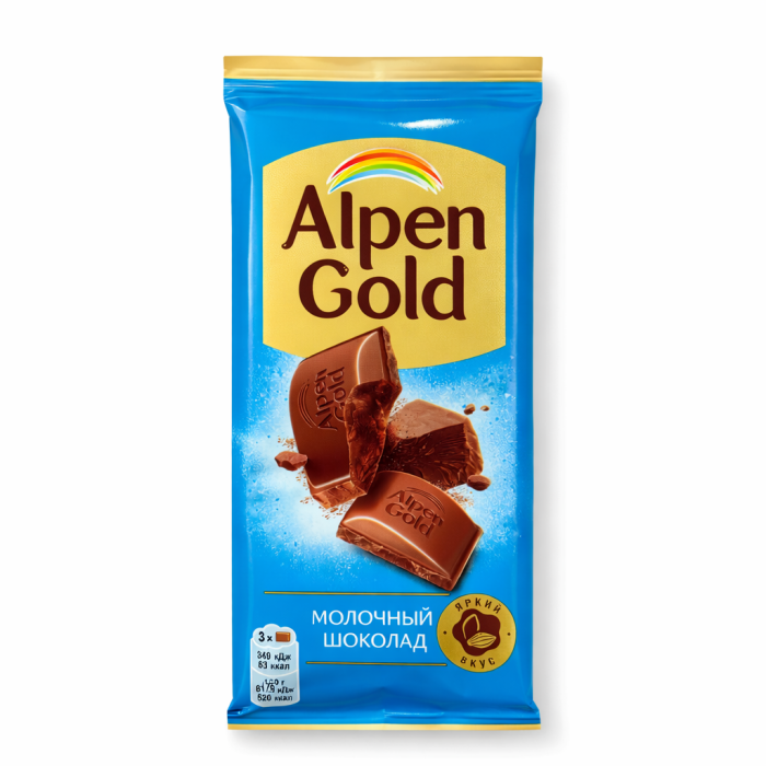 Шоколад молочный Alpen Gold 80 г