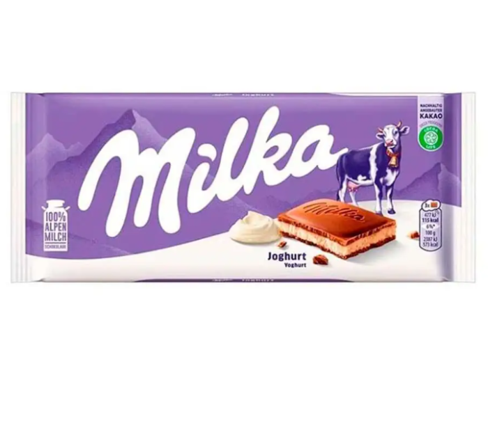 Милка шок. плитка йогурт 100 г