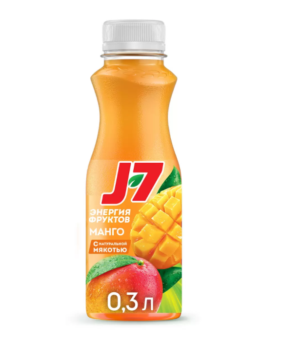 J 7 Нектар мз манго с мякотью 0,3 мл