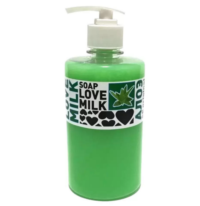 Жидкое мыло Love Milk алое 1 л