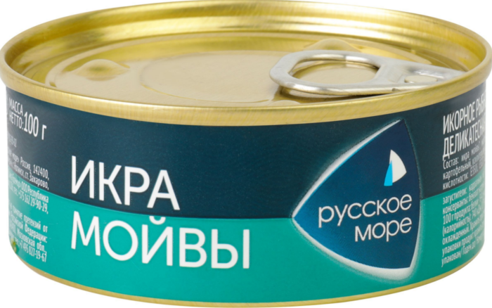 Икра мойвы деликатесная 100 г