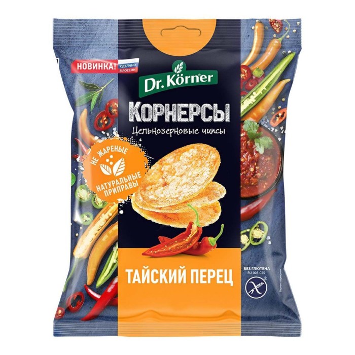 Чипсы Dr korner Тайский перец 50 г