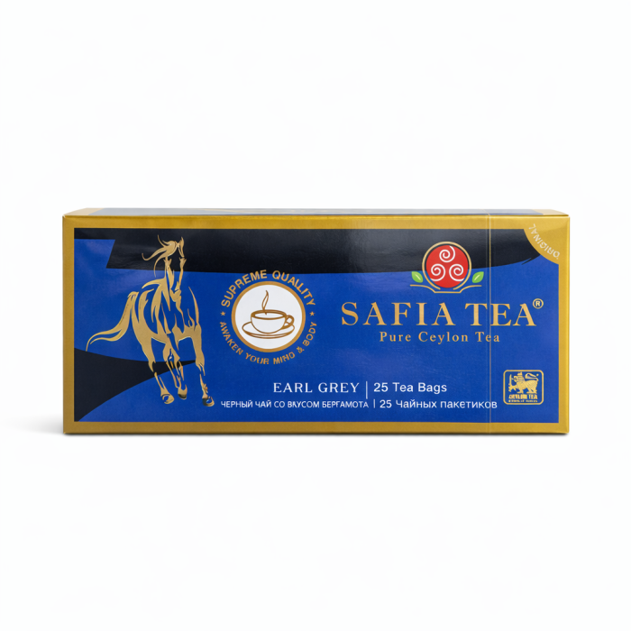 Чай Safia черный Эрл Грей 25 пак