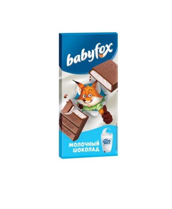 Молочная плитка Baby Fox 90 г