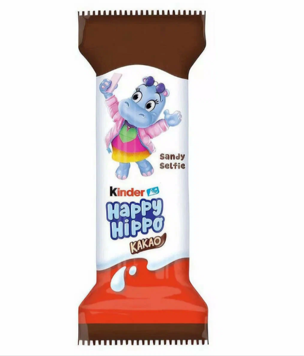 Киндер Хеппи Хиппо мини какао 28 г