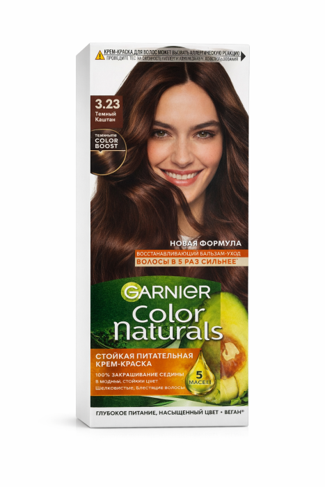 Краска для волос Garnier Color Nat Тёмный шоколад