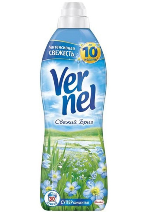 Vernel кондиционер для белья Свежий бриз 910 мл