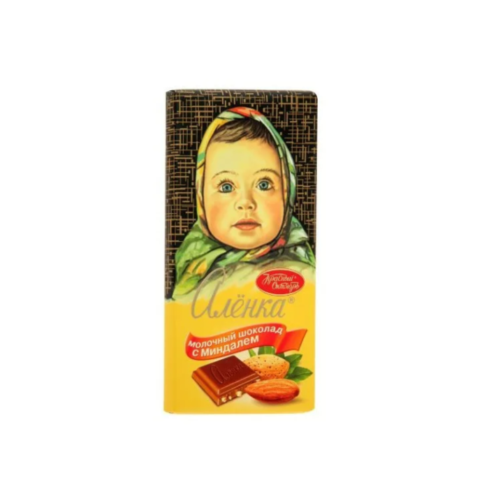 Аленка с миндалем 100г