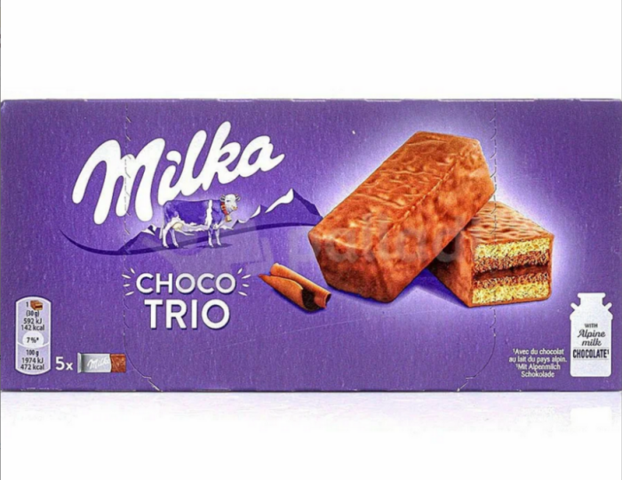 Милка бисквит Choko Трио 150 г