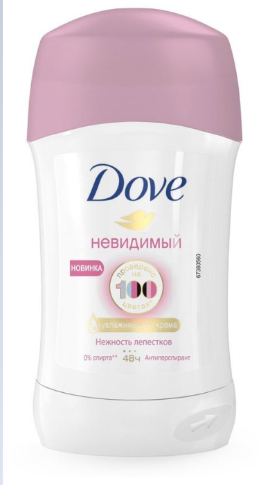 Антиперспирант Dove карандаш невидимый 40 мл