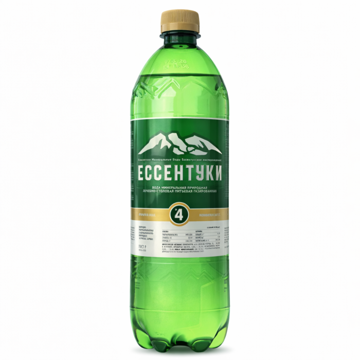 Вода минер. ЕССЕНТУКИ №4, 1 л
