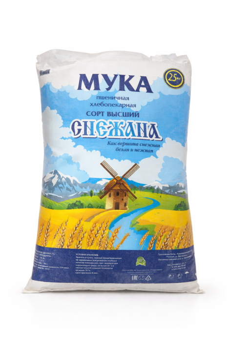 Мука Снежана 25 кг.