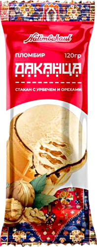Мороженое Даканца стакан с урбечом 120 гр.