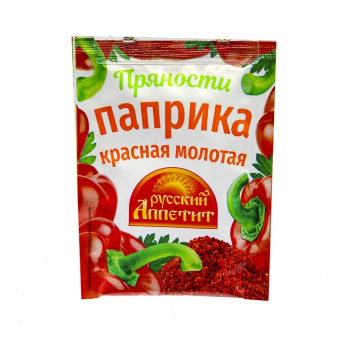 Паприка красная молотая русс. аппетит 10 г.