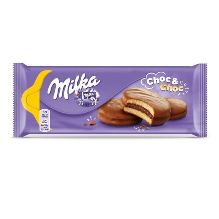 Милка печенье CHOC&CHOC  150 гр