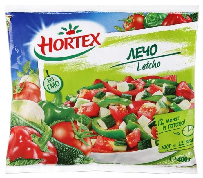 Овощная смесь Лечо Хортекс 400 г.