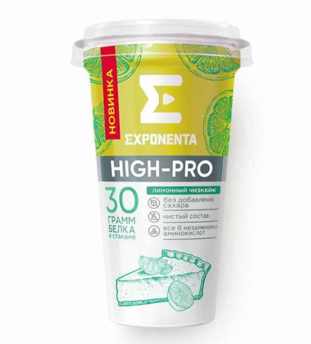 Напиток Exponenta лимонный чизкейк 250 г