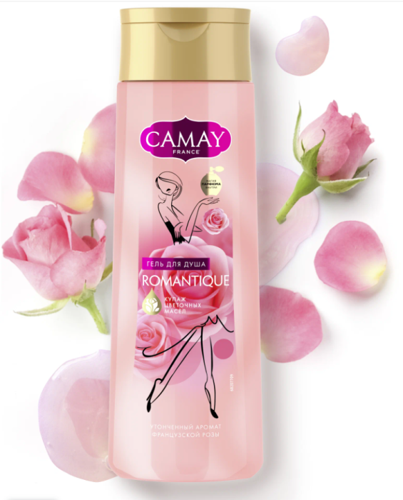 Гель для душа Camay французская роза 250 мл