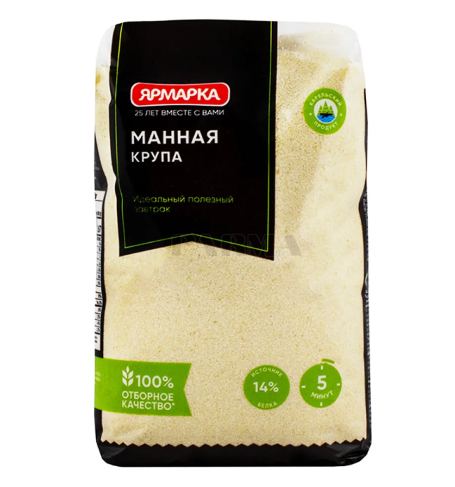 Крупа Манная Ярмарка 600 г