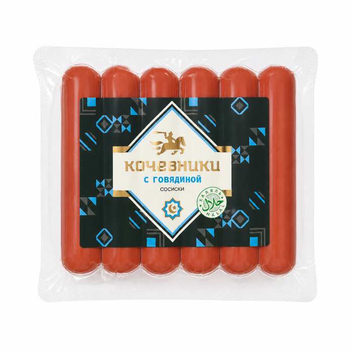 Сосиски с говядиной Кочевники 300 г