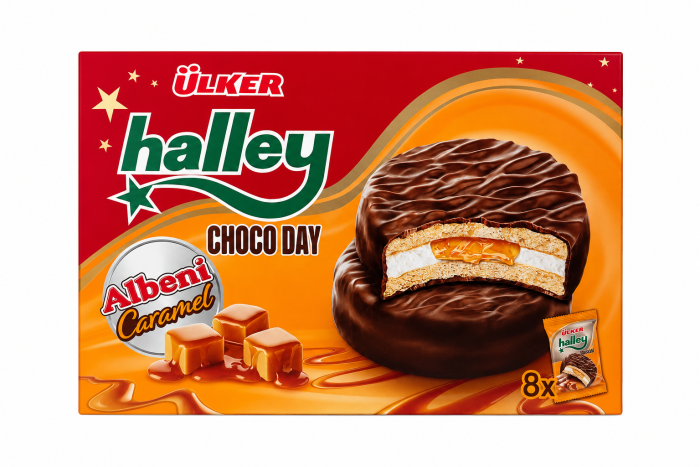 Печенье Helley chocoday Квадрат Карамель 240 г