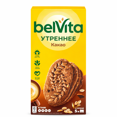 Печенье BelVita какао 225 г
