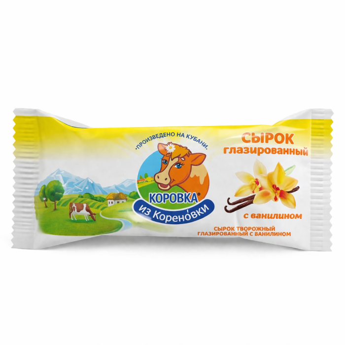 Сырок глаз. Коровка из Кореновки Ванильный 40 г