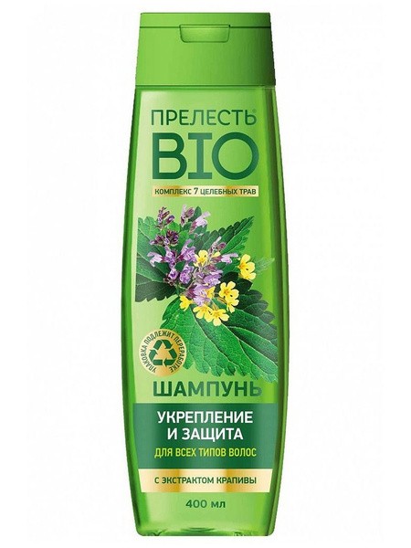 Шампунь Bio-прелесть с экстрактом крапивы 400 мл