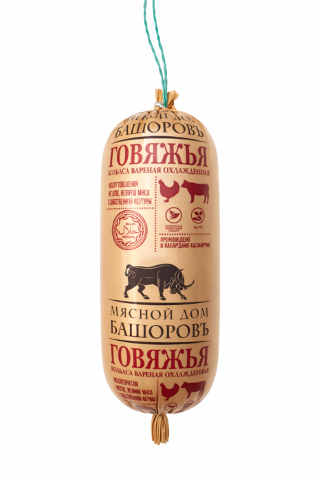 Колбаса Башоров Говяжья варёная