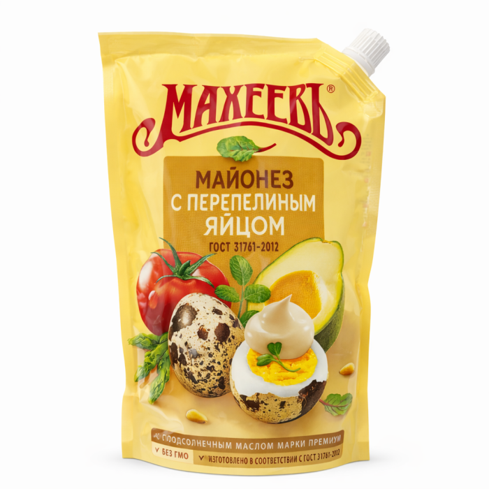 Махеевъ Майонез Перепелиный 770 г.