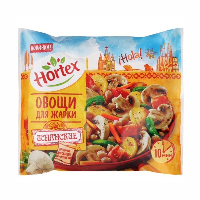 Овощи для жарки Испанские Хортекс 400 г.