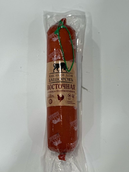 Колбаса Башоровъ Восточная п/к фиброуз 370 г
