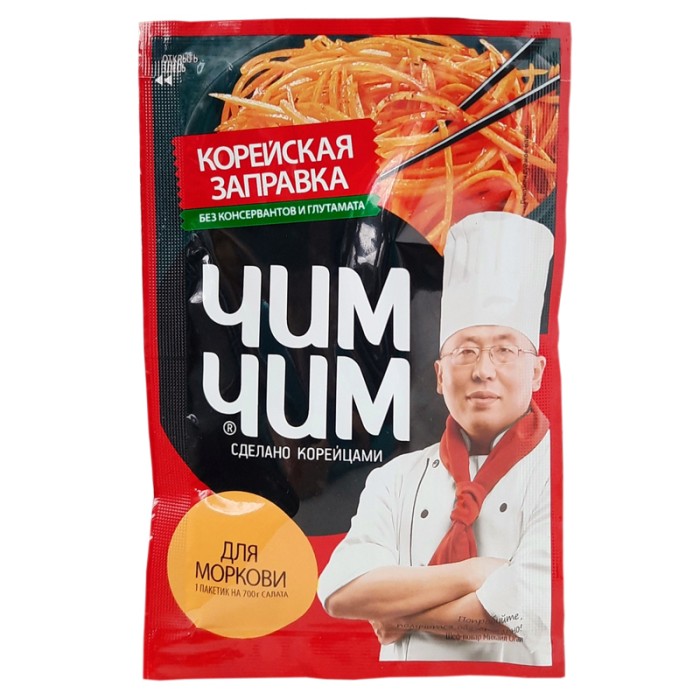 Корейская заправка морковь Чим чим 60 г.
