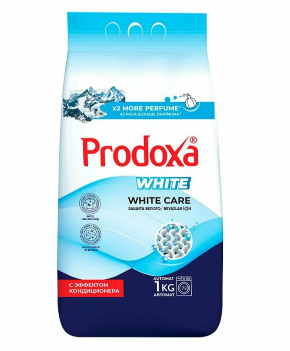 Prodoxa стиральный порошок для белого 1 кг