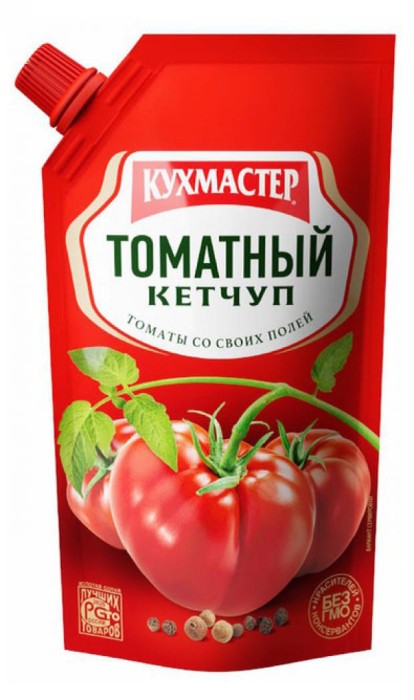 Кетчуп Кухмастер Томатный 260 г.