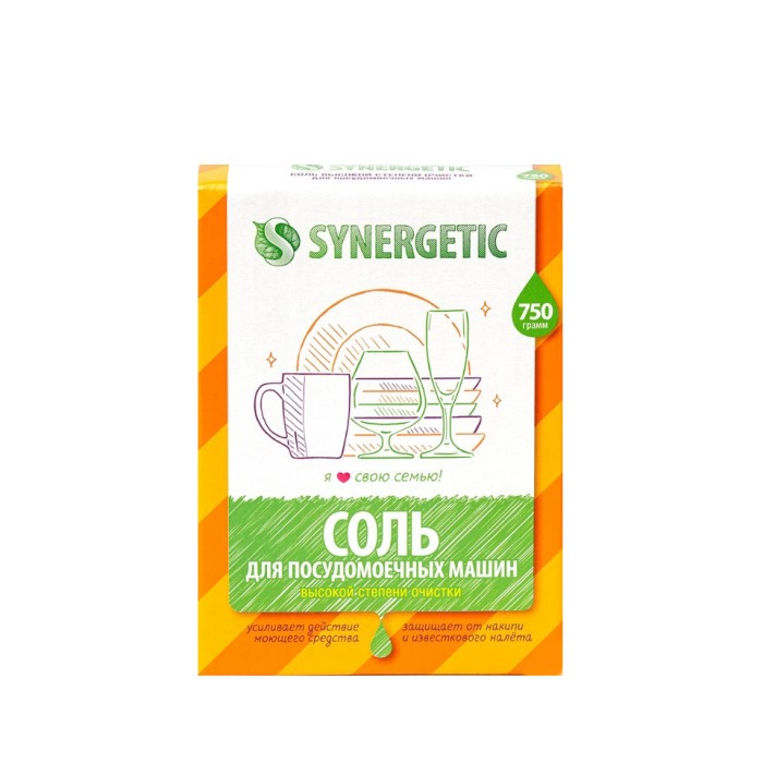 Synergetic Соль для посудомоечных машин 750 г