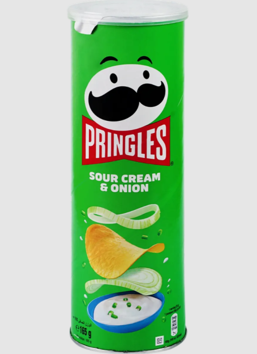 Чипсы Pringles Сметана и лук 165 г.