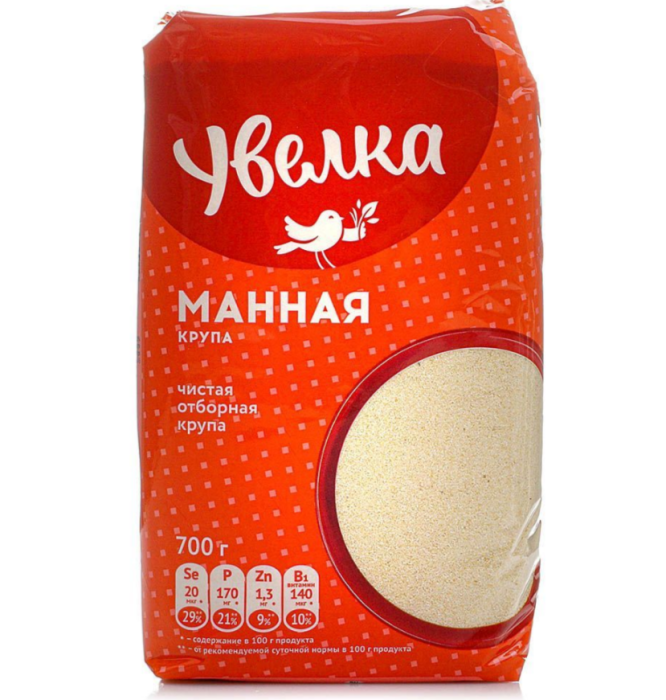 Манная Увелка 700 г.