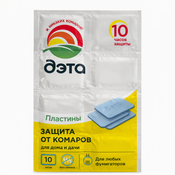 Пластины от комаров Дэта 10 шт